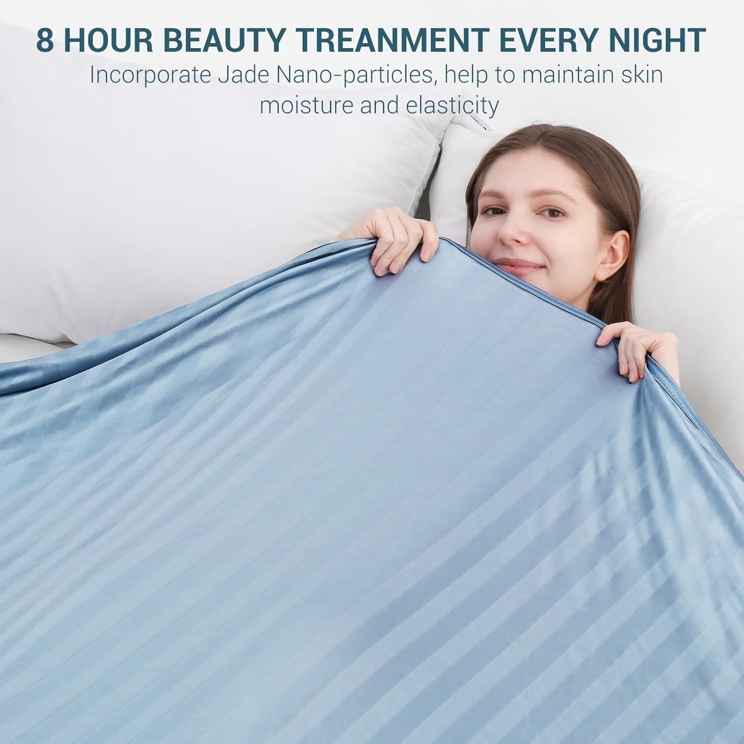 Double-Sided Twin Cooling Blanket, Lightweight Arc-Chill 3.0 Fabric - 59" x 79"