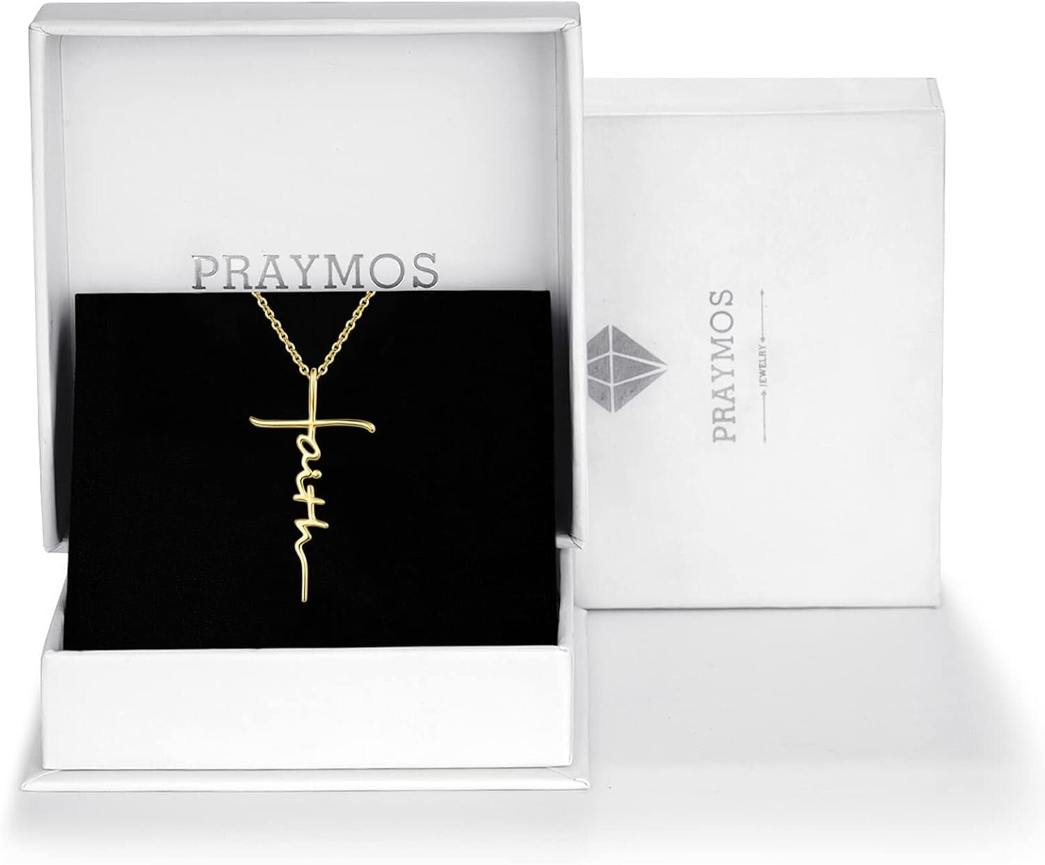 Women’s 925 Sterling Silver Cross Necklace - Beautiful Faith Pendant Jewelry