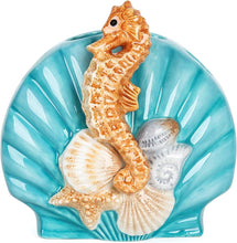 Load image into Gallery viewer, Durable and Elegant Ceramic 4-Piece Bathroom Accessories Set - Nautical Theme