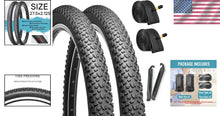 Load image into Gallery viewer, Puncture-Resistant 27.5-Inch Mountain Bike Tire Set with Essential Accessories