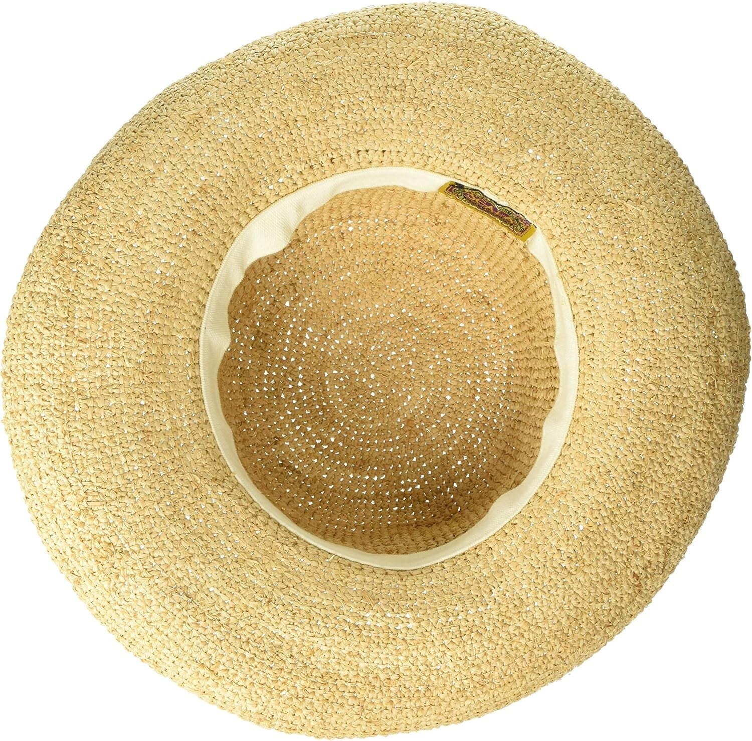 Women’s Durable Raffia Straw Hat - Elegant Summer Accessory with Drawstring