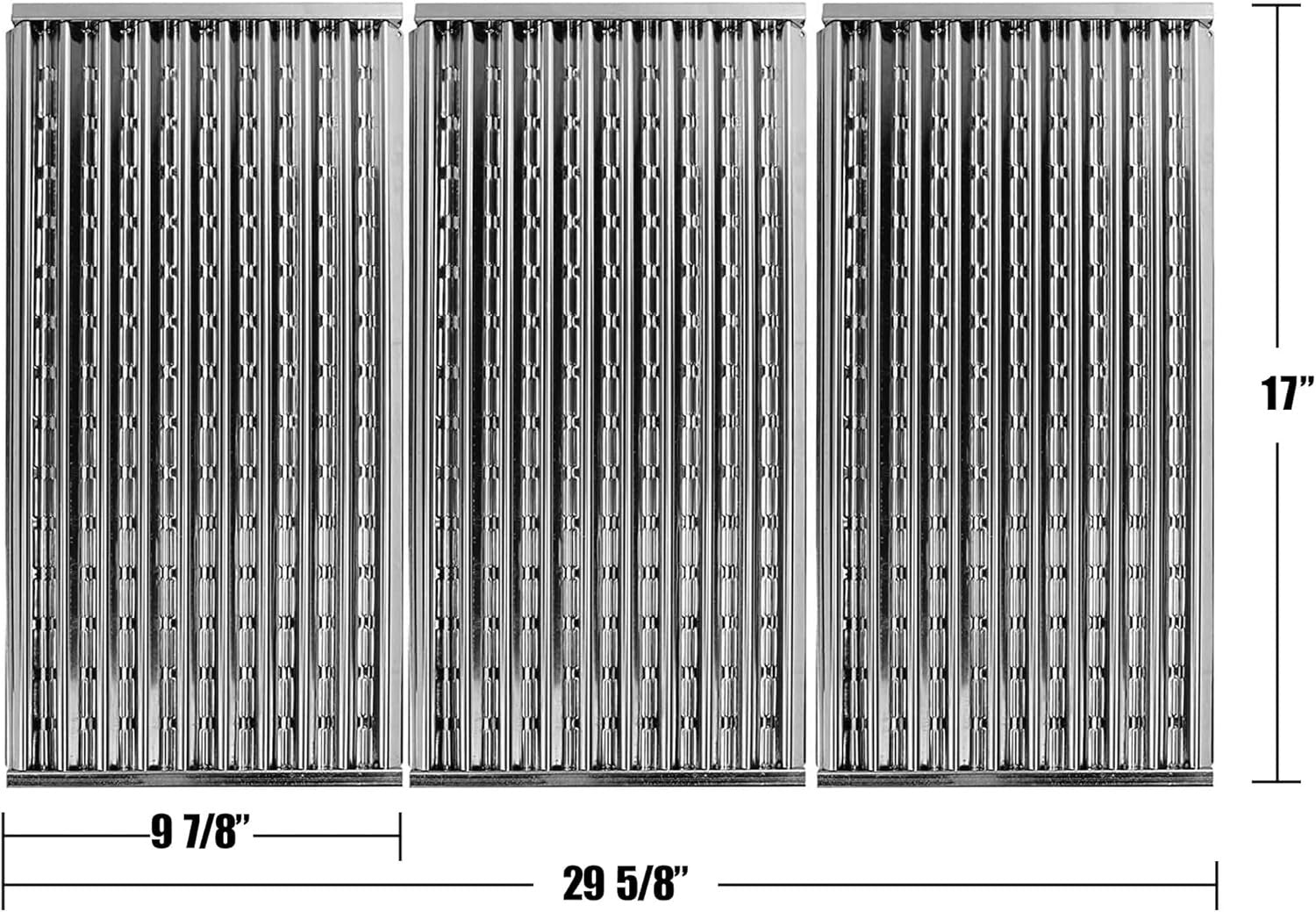 Durable 17" Emitter Plates for Charbroil Grill Series - Rust and Heat Resistant