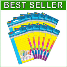 Load image into Gallery viewer, Compact 4" x 6" Divider Sticky Note Packs - 720 Pages for All Your Thoughts