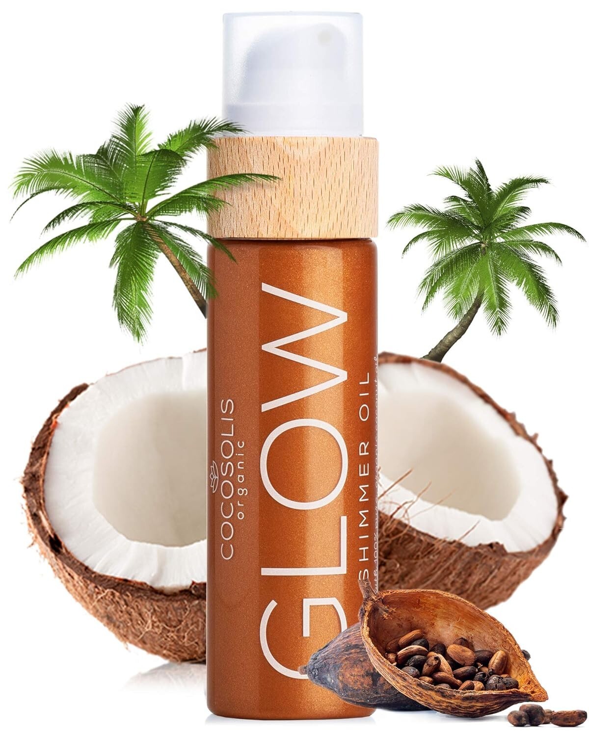 GLOW Illuminizing Body Oil: Organic Ingredients for Silk-Smooth, Shimmering Skin
