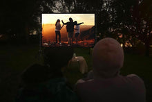 Load image into Gallery viewer, Lightweight 150'' Projector with Stable Stand: Perfect for Parties &amp; Meetings