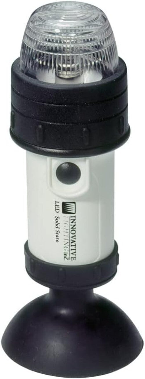 Portable LED Stern Light with Suction Cup - Energy Efficient Marine Lighting