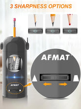 Load image into Gallery viewer, Portable Vertical Electric Pencil Sharpener for Large Pencils - Battery Operated