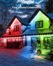 Load image into Gallery viewer, Permanent Outdoor RGB Lights - IP67 Waterproof for Festive Occasions &amp; Everyday