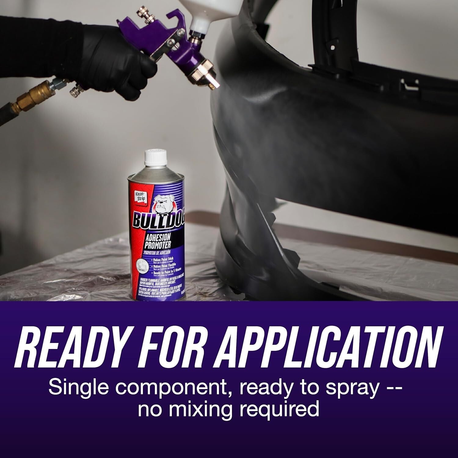 1 Quart Bulldog Adhesion Promoter for Superior Paint Prep on Metal & Fiberglass