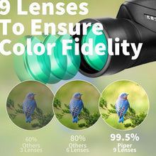 Load image into Gallery viewer, Waterproof Lightweight Monocular Telescope, 15x55 with BAK-4 Prism and FMC Lens