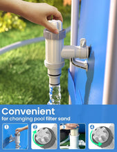 Load image into Gallery viewer, Plunger Valve &amp; Pipe Holder Combo for Above Ground Pools - Easy Install - 2 Pack