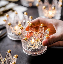 Load image into Gallery viewer, Gold Glass Votive Candle Holder Set of 12 - Ideal for Weddings and Celebrations