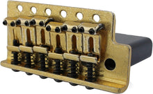 Load image into Gallery viewer, 6-String Tremolo Bridge with Vintage Steel Saddles and Zinc Block - Easy Install