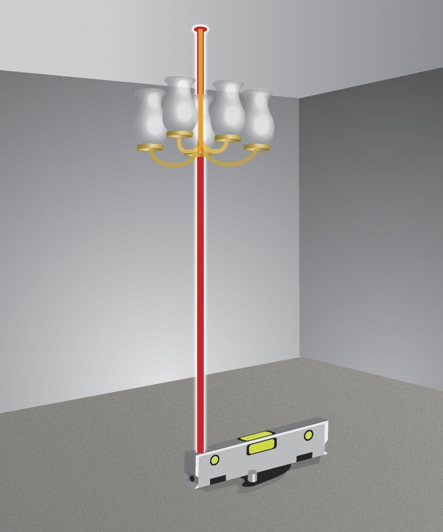 Compact Magnetic Laser Level with 3 Vials – Perfect for Tight Spaces