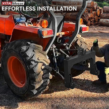 Load image into Gallery viewer, Category 1 Tractor 3-Pt Attachment with 2" Receiver and 5-Level Adjustability