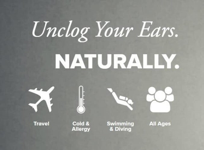 Portable Eustachian Tube Exerciser with Carrying Case - Treat Ear Pressure