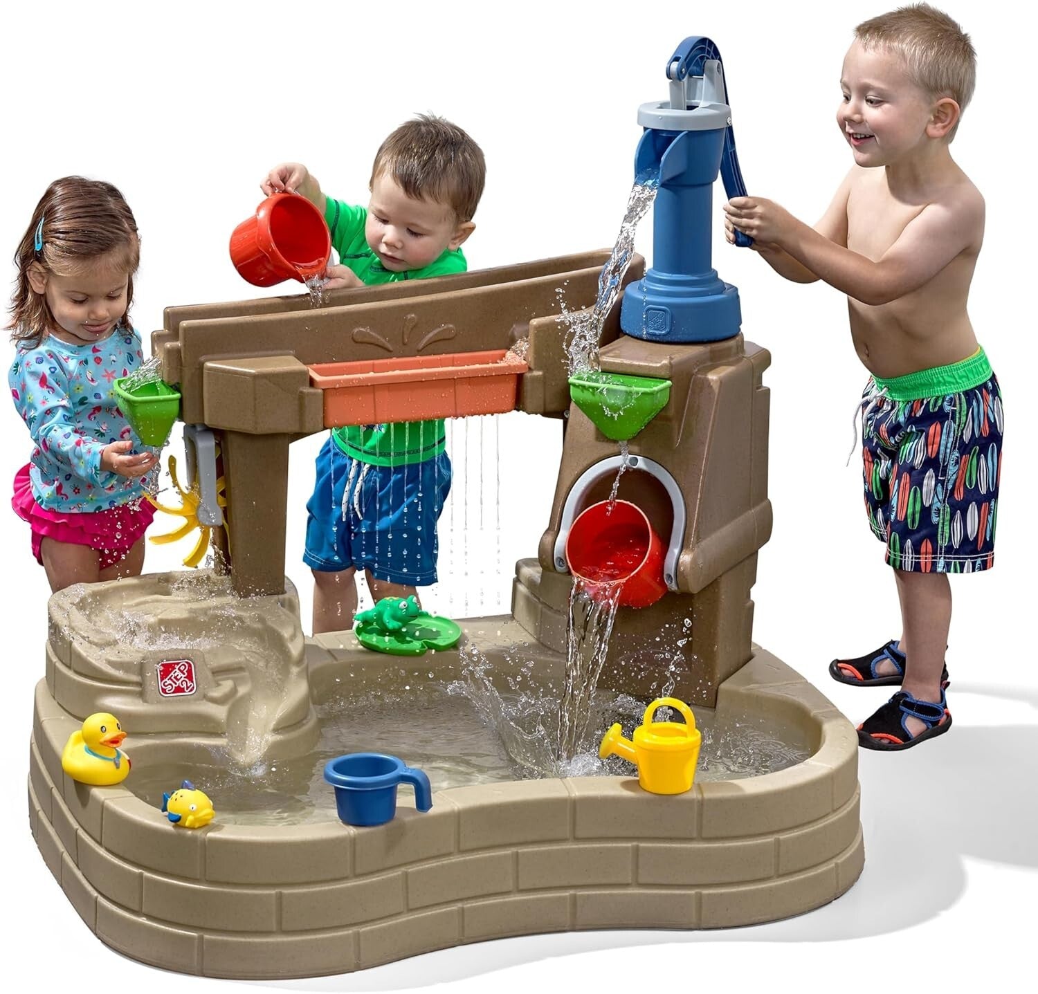 Outdoor Water Sensory Activity Table with Pump - Ideal for Growing Toddlers