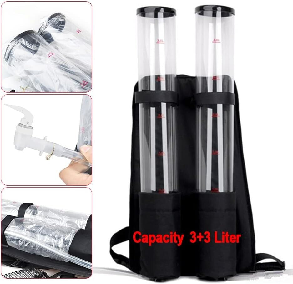 Lightweight Dual Chamber Beverage Dispenser Backpack - Perfect for Tailgating