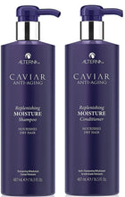 Load image into Gallery viewer, CAVIAR Anti-Aging Moisture Shampoo &amp; Conditioner Set - Sulfate Free, 16.5 Fl Oz
