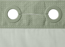 Load image into Gallery viewer, Water-Repellent Sage Green Shower Curtain – Effortless Hook-Free Installation