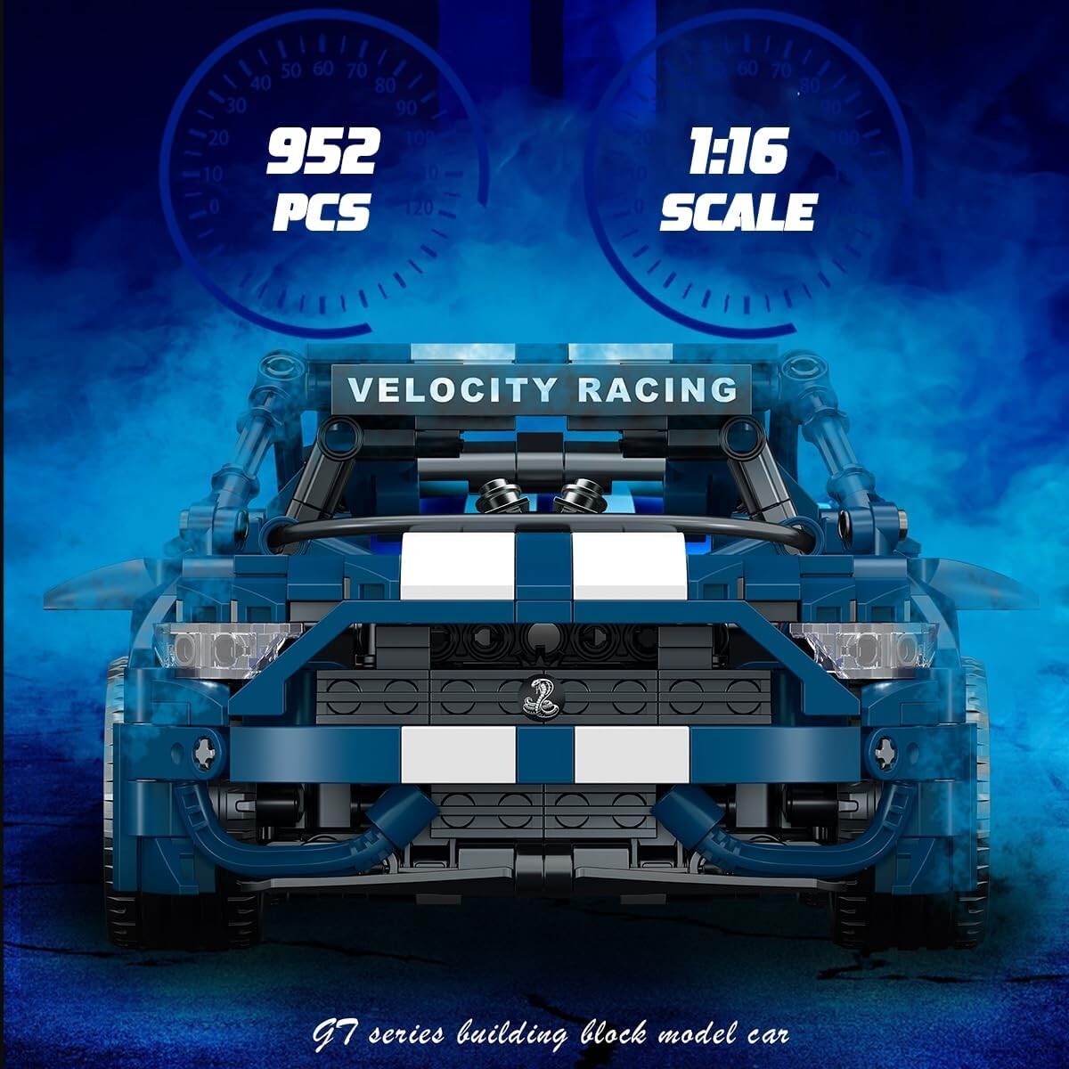 Build Your Own Remote Control Car Kit - 952 Piece STEM Project for Kids 8-12