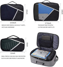 Load image into Gallery viewer, Premium 40L Laptop Travel Backpack with 3 Packing Cubes - Perfect for Weekenders