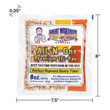 Load image into Gallery viewer, Ultimate Movie Theatre Popcorn Pack - 40 Pre-Measured Convenience Bags