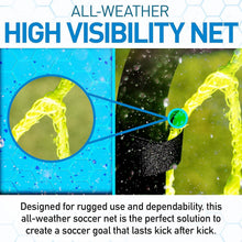 Load image into Gallery viewer, Competition-Grade 6' x 4' Soccer Goals - Lightweight &amp; Easy to Assemble