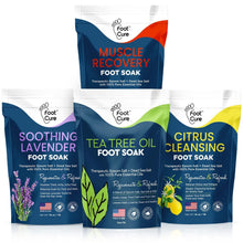 Load image into Gallery viewer, Revitalizing Epsom Salt &amp; Tea Tree Oil Foot Soak for Relaxation &amp; Fungal Support