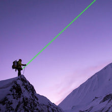 Load image into Gallery viewer, Long Range Green Beam Flashlights - 2 Pack with Starlight Patterns for Outdoors