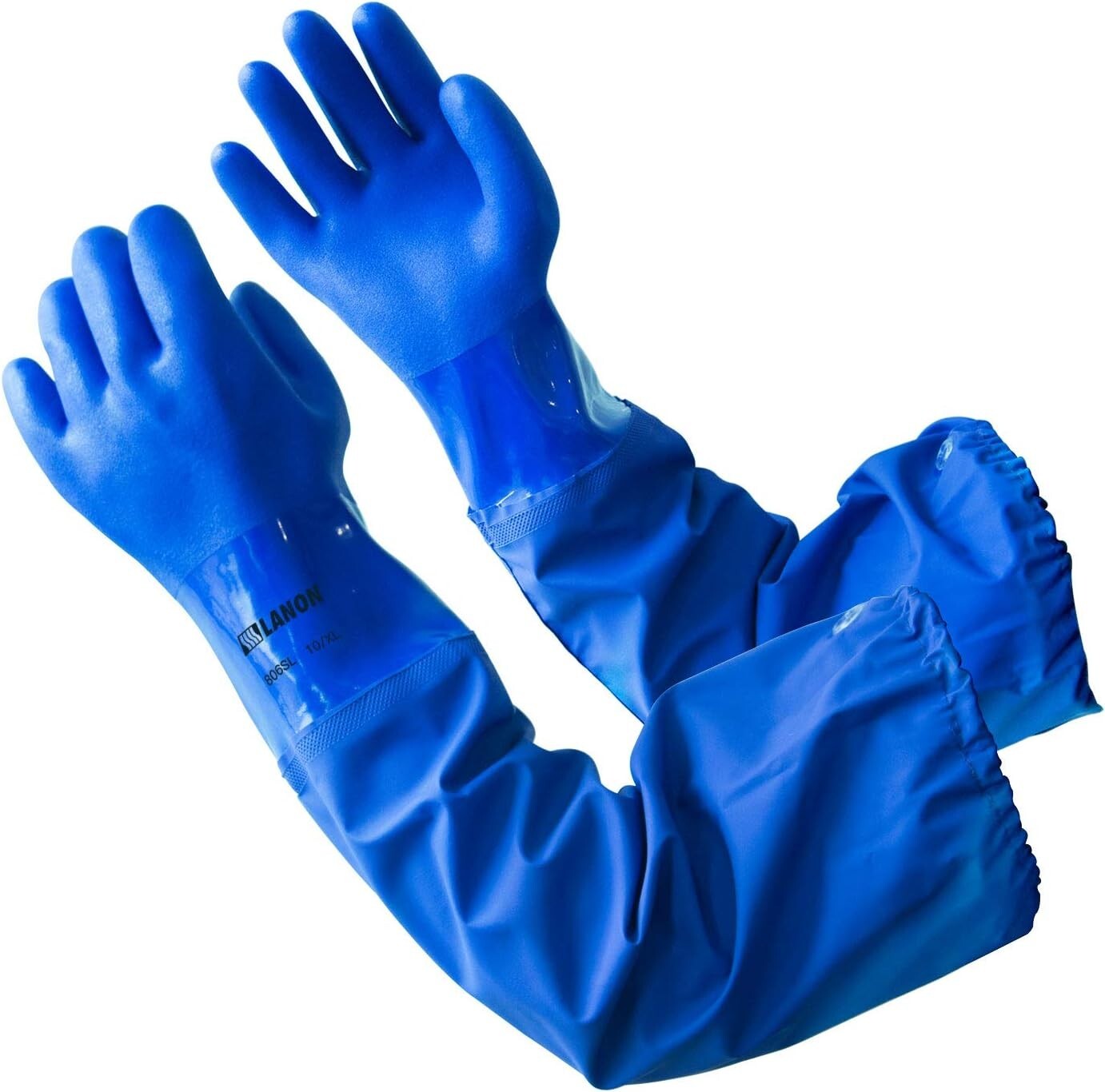 Superior Grip 26-Inch PVC Chemical Resistant Gloves - XL, Ideal for Any Task