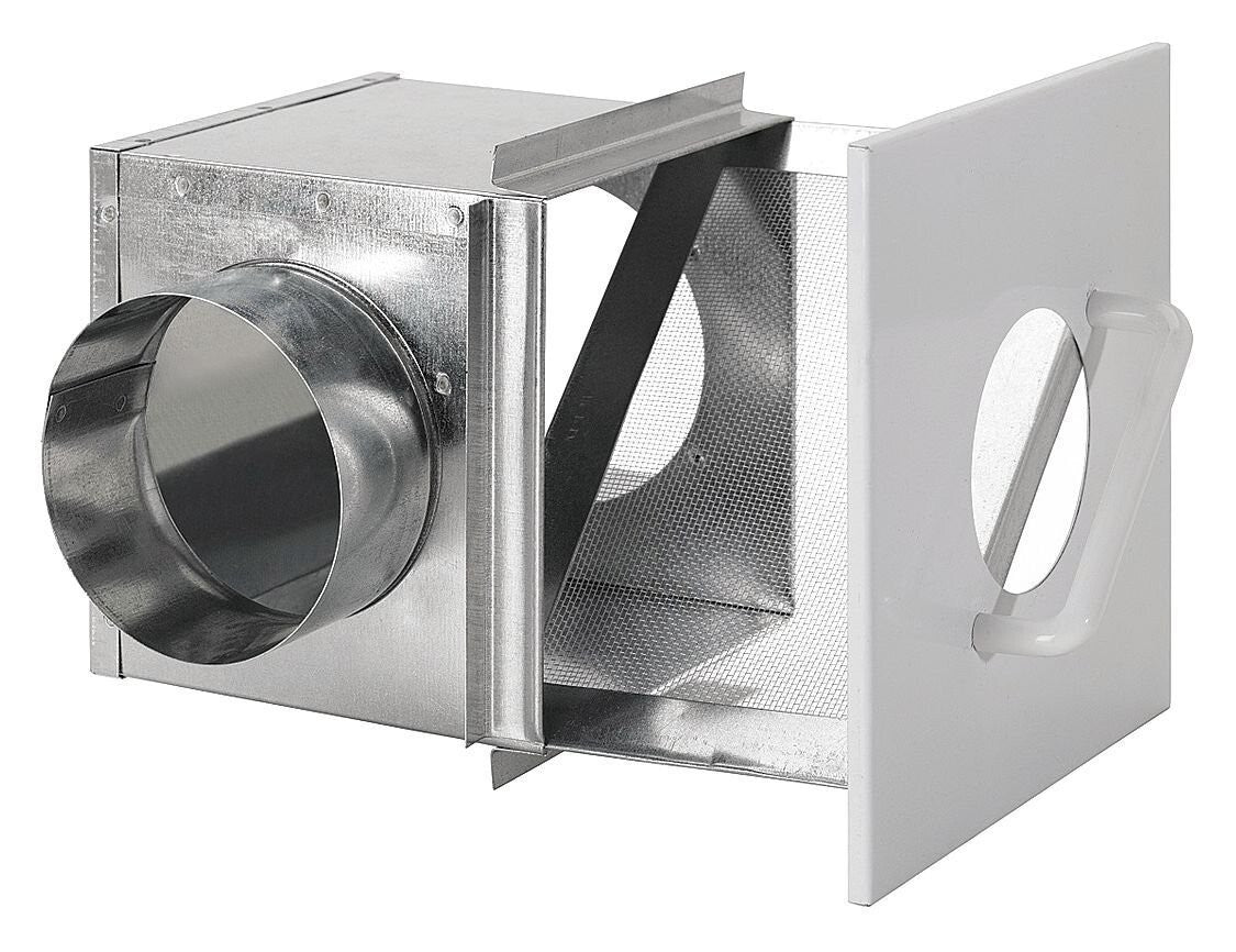 4" Duct Galvanized Metal Lint Trap - Safe, Effective Dryer Booster Solution