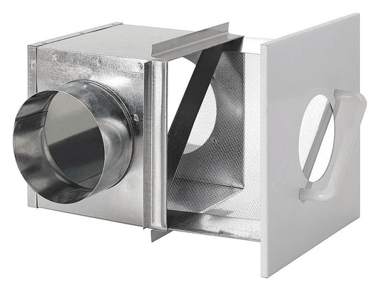 4" Duct Galvanized Metal Lint Trap - Safe, Effective Dryer Booster Solution