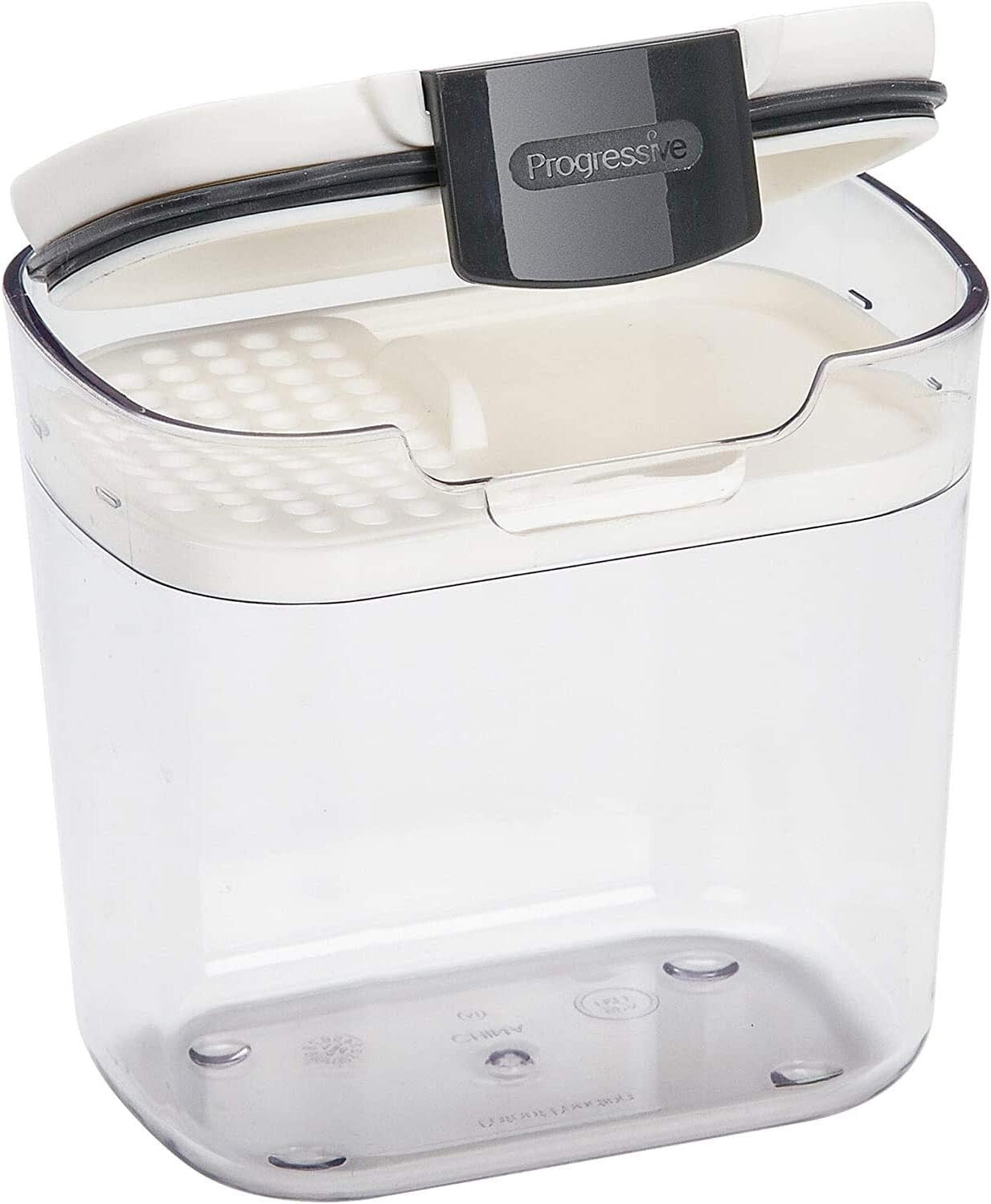 6-Piece Airtight Clear Plastic Storage Set for Flour, Sugar & Baking Essentials