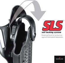 Load image into Gallery viewer, Level 3 Retention Duty Holster for Right-Handed Officers - Secure &amp; Lightweight