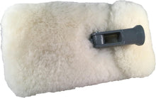 Load image into Gallery viewer, Gentle 9" Lambswool Wash Pad with Real Leather Backing for All Vehicles