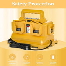 Load image into Gallery viewer, Wall-Mountable 6-Port Rapid Charger for DeWalt 20V/60V - Organized Charging