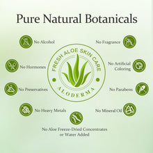Load image into Gallery viewer, Hydrating Aloe Vera Gel - 99% Organic Formula for Face, Body &amp; Scalp, 3-Pack