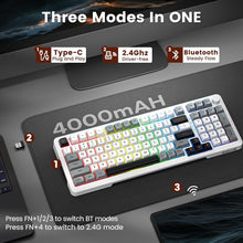 Load image into Gallery viewer, Premium Wireless Mechanical Keyboard with Five Device Connection &amp; Gasket Mount