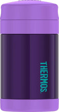 Load image into Gallery viewer, FUNTAINER 16 Ounce Purple Stainless Steel Kids Food Jar with Insulated Design
