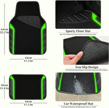 Load image into Gallery viewer, Durable Anti-Slip Steering Wheel Cover with Waterproof Car Mats for Protection