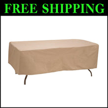 Load image into Gallery viewer, UV Resistant Weatherproof Table Cover for 80-84 Inch Oval/Rectangle Tables