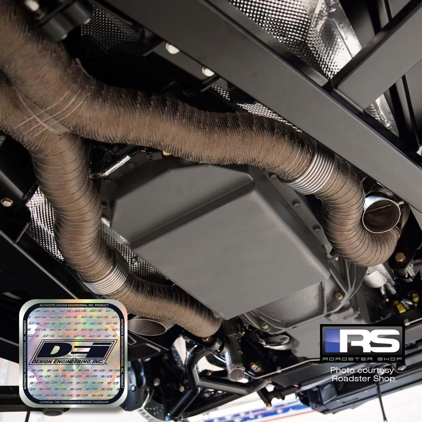 Pliable 50' Titanium Exhaust Wrap - Reduces Temperatures & Enhances Horsepower