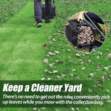 Load image into Gallery viewer, Lightweight 24V Max Lawn Mower with 10-Inch Trimmer - 2 Batteries Included