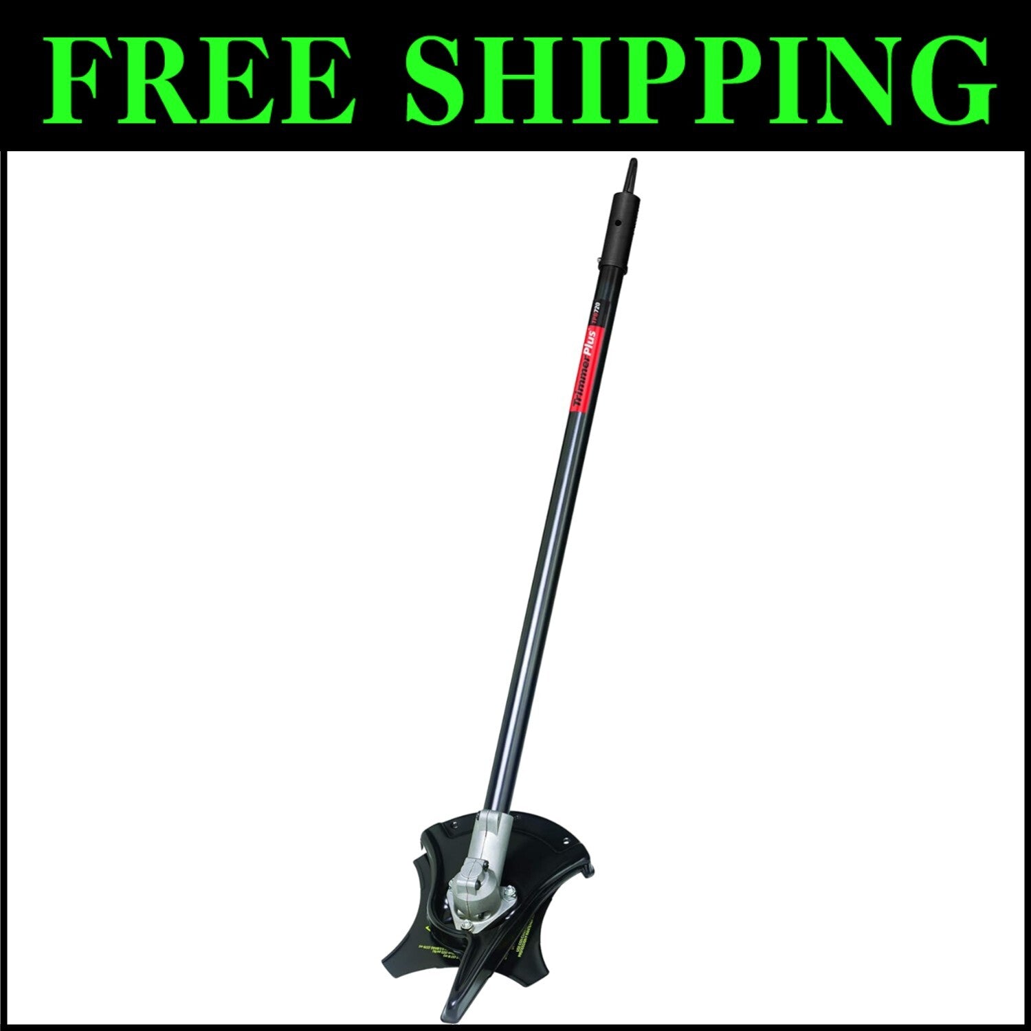 4-Tip Steel Blade Brush Cutter Attachment for Heavy-Duty Gas Powered Trimmers