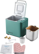 Load image into Gallery viewer, Compact All-Metal Bread Maker - 550W Dual Heaters for Perfect Homemade Bread