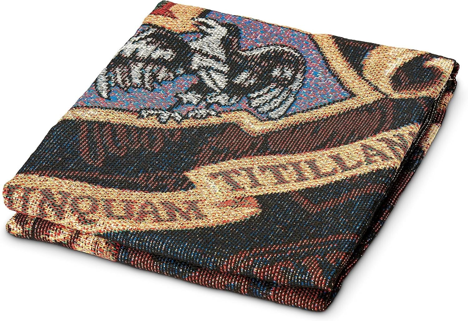 Officially Licensed 48x60 Harry Potter Throw Blanket - Vibrant Hogwarts Tapestry