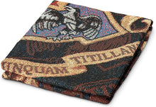 Load image into Gallery viewer, Officially Licensed 48x60 Harry Potter Throw Blanket - Vibrant Hogwarts Tapestry