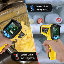 Load image into Gallery viewer, Multi-Functional Temperature Gun with Adjustable Emissivity - Ideal for Cooking
