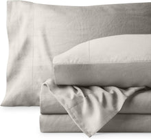 Load image into Gallery viewer, Luxury King Sheet Set - 1800 Ultra-Soft Microfiber, Deep Pockets, Fog Color